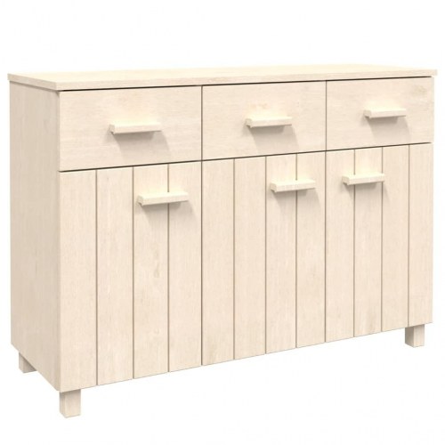 Skænk HAMAR 113x40x80 cm fyrretræ honningbrun