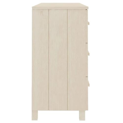 Skænk HAMAR 113x40x80 cm fyrretræ honningbrun