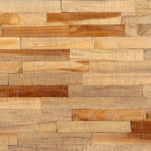 Sofabord massivt genbrugsteak 90 x 65 x 40 cm