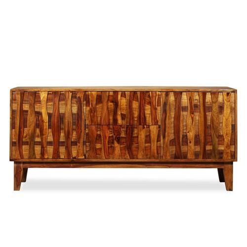 Skænk 160x45x70 cm massivt sheeshamtræ