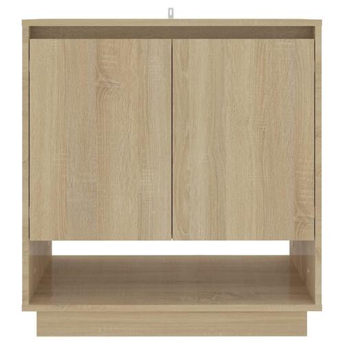 Skænk 70x41x75 cm konstrueret træ sonoma-eg