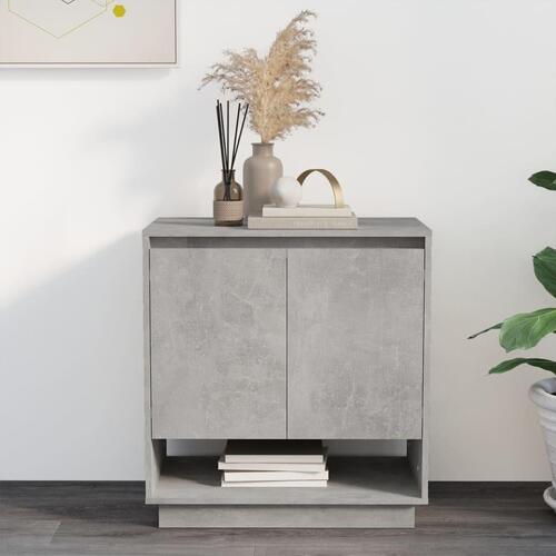 Skænk 70x41x75 cm konstrueret træ betongrå