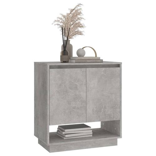 Skænk 70x41x75 cm konstrueret træ betongrå