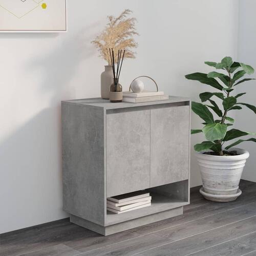 Skænk 70x41x75 cm konstrueret træ betongrå