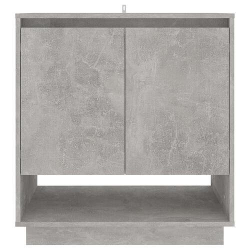Skænk 70x41x75 cm konstrueret træ betongrå