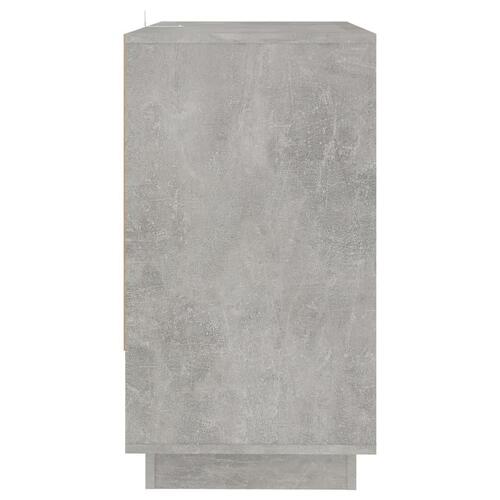 Skænk 70x41x75 cm konstrueret træ betongrå
