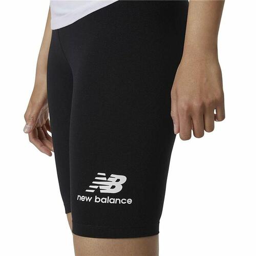 Sport leggings til kvinder New Balance Essentials Stacked Fitted Sort XS