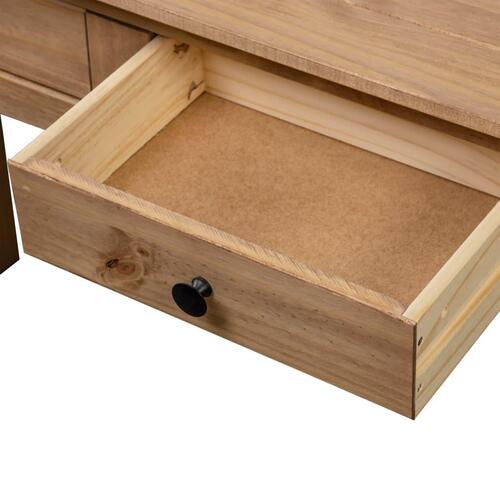 Konsolbord Panama-serien 110x40x72 cm massivt fyrretræ