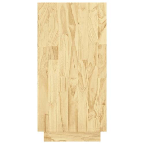Bogreol 80x35x71 cm massivt fyrretræ
