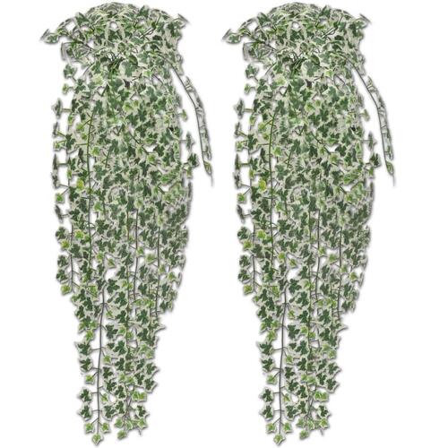 Kunstige vedbendplanter 4 stk. 90 cm broget