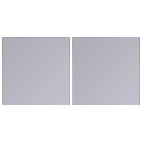 Rammeløse spejlfliser 16 stk. 20,5 cm glas