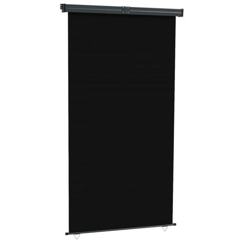 Sidemarkise til altan 165x250 cm sort