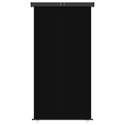 Sidemarkise til altan 165x250 cm sort