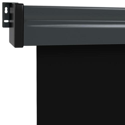 Sidemarkise til altan 165x250 cm sort