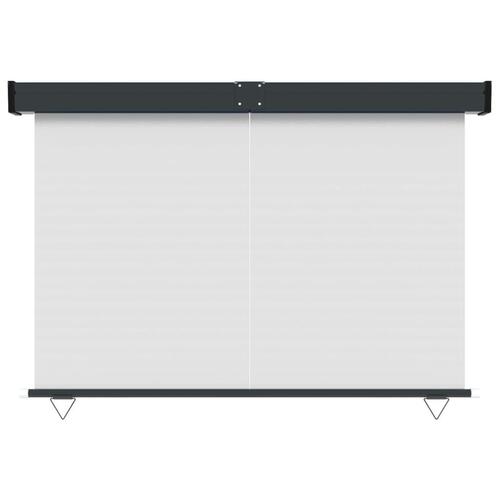 Sidemarkise til altan 165x250 cm cremefarvet