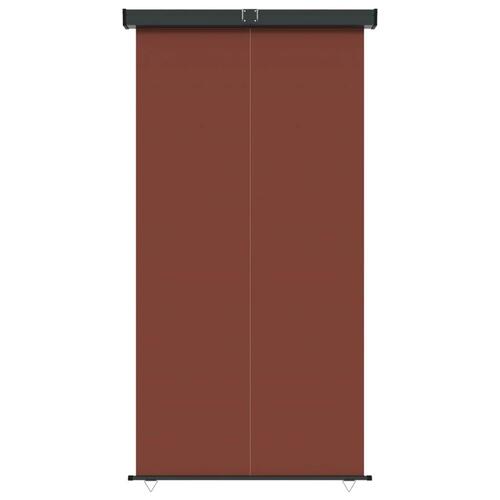 Sidemarkise til altan 165x250 cm brun