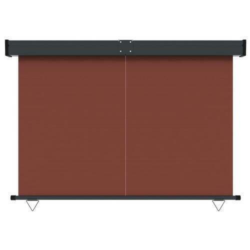 Sidemarkise til altan 165x250 cm brun
