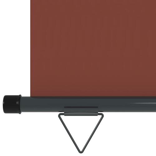 Sidemarkise til altan 165x250 cm brun