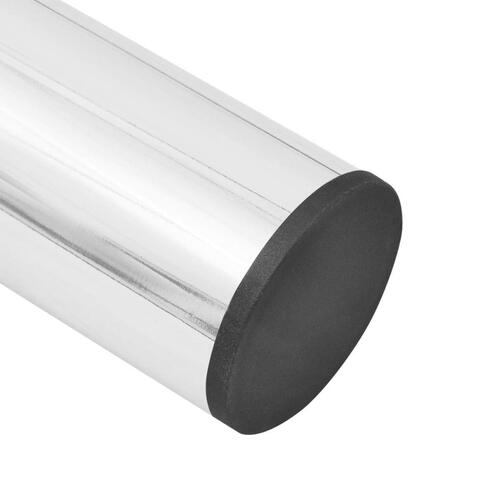 Teleskopiske bordben 4 stk. 710 mm-1100 mm krom