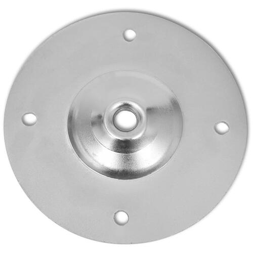 Teleskopiske bordben 4 stk. 710 mm-1100 mm krom