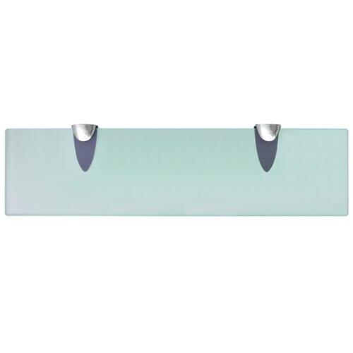 Svævehylder 2 stk. 40 x 10 cm 8 mm glas