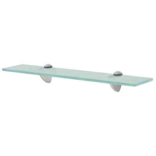 Svævehylde 2 stk. 50 x 10 cm 8 mm glas