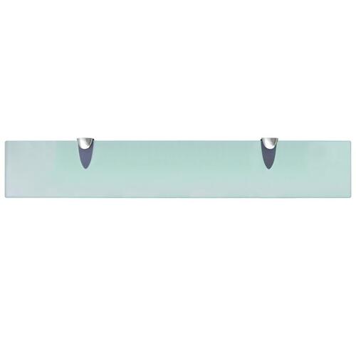 Svævehylde 2 stk. 60 x 10 cm 8 mm glas
