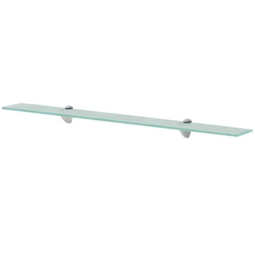 Svævehylde 2 stk. 90 x 10 cm 8 mm glas