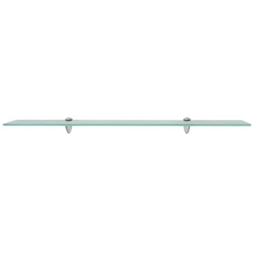 Svævehylde 2 stk. 90 x 10 cm 8 mm glas