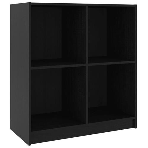 Skænk 70x33x76 cm massivt fyrretræ grå