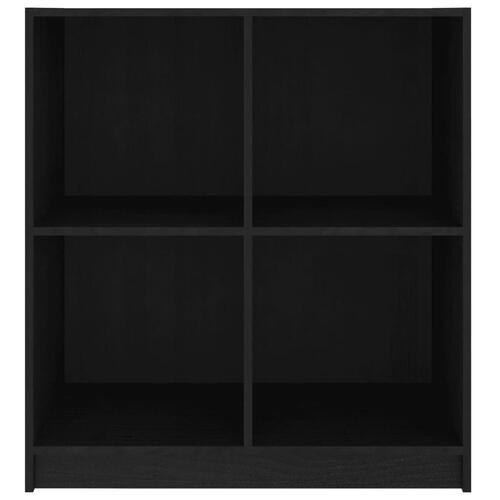 Skænk 70x33x76 cm massivt fyrretræ grå