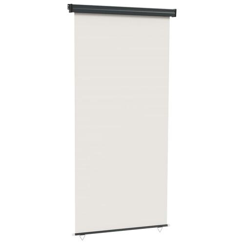 Sidemarkise til altan 122x250 cm cremefarvet