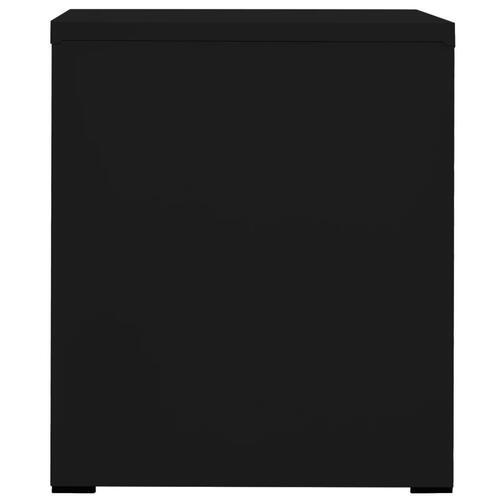 Arkivskab 46x62x72,5 cm stål sort