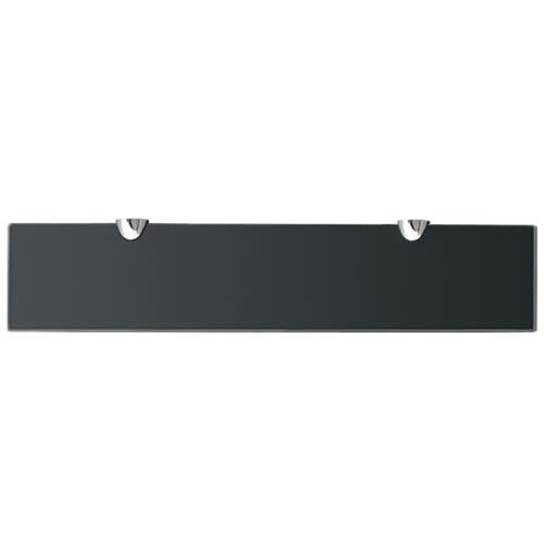 Svævehylde 2 stk. 50 x 10 cm 8 mm glas