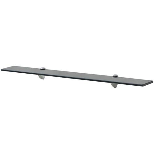 Svævehylde 2 stk. 80 x 10 cm 8 mm glas