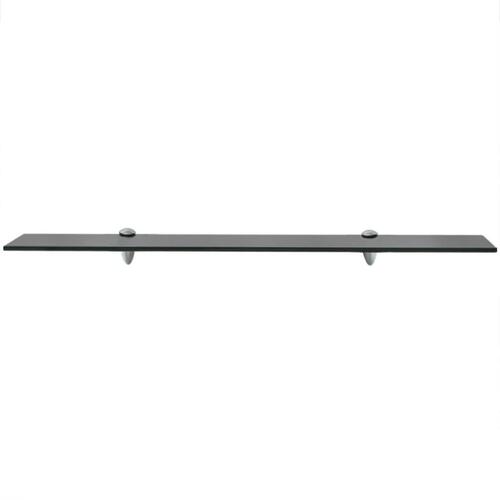 Svævehylde 2 stk. 80 x 10 cm 8 mm glas