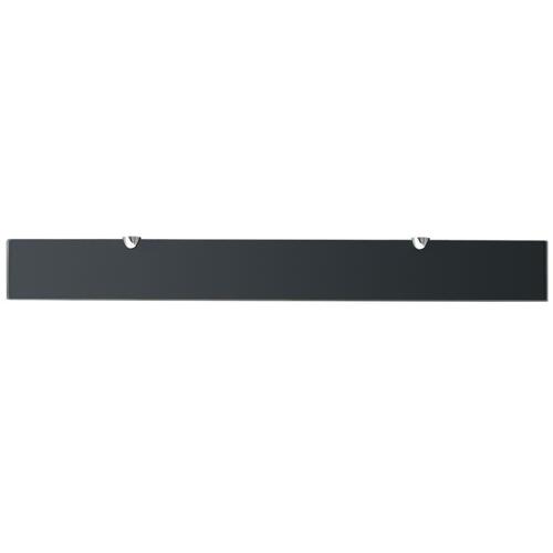 Svævehylder 2 stk. 90 x 10 cm 8 mm glas