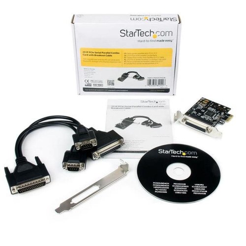 Startech PCI Express 3.0 kort - PEX2S1P553B (2x RS‑232)