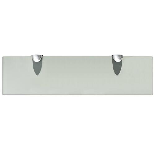 Svævehylder 2 stk. 40 x 10 cm 8 mm glas