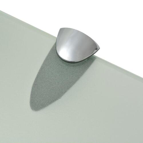 Svævehylder 2 stk. 40 x 10 cm 8 mm glas