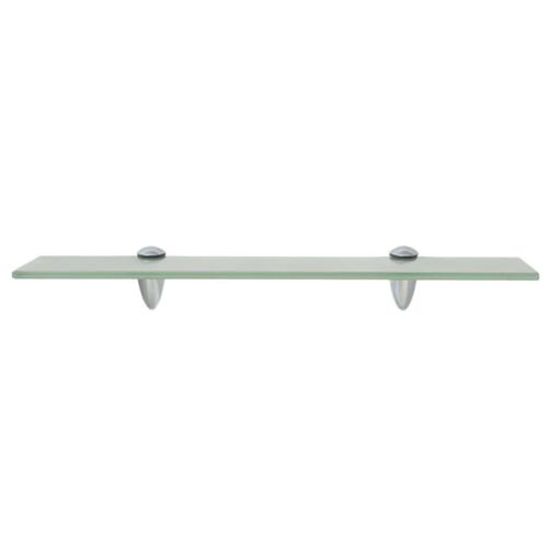 Svævehylder 2 stk. 50 x 10 cm 8 mm glas