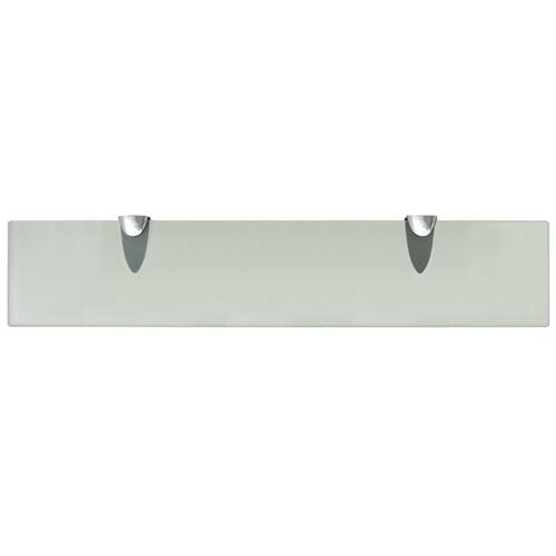 Svævehylder 2 stk. 50 x 10 cm 8 mm glas
