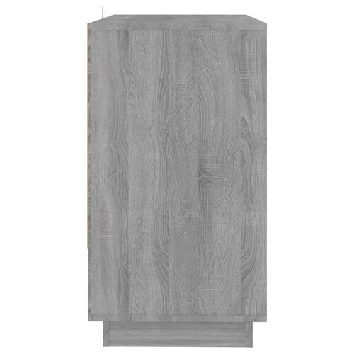 Skænk 70x41x75 cm konstrueret træ grå sonoma-eg