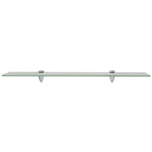 Svævehylder 2 stk. 70 x 10 cm 8 mm glas