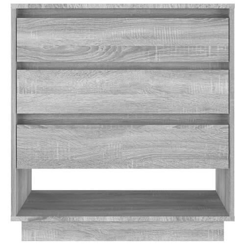 Skænk 70x41x75 cm konstrueret træ grå sonoma-eg