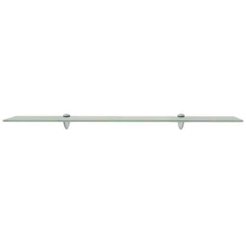 Svævehylder 2 stk. 90 x 10 cm 8 mm glas