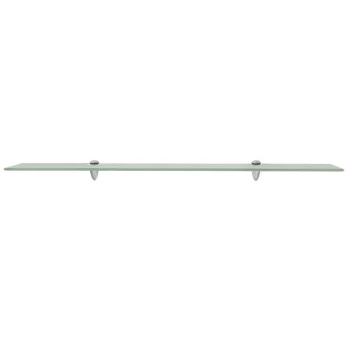 Svævehylder 2 stk. 100 x 10 cm 8 mm glas