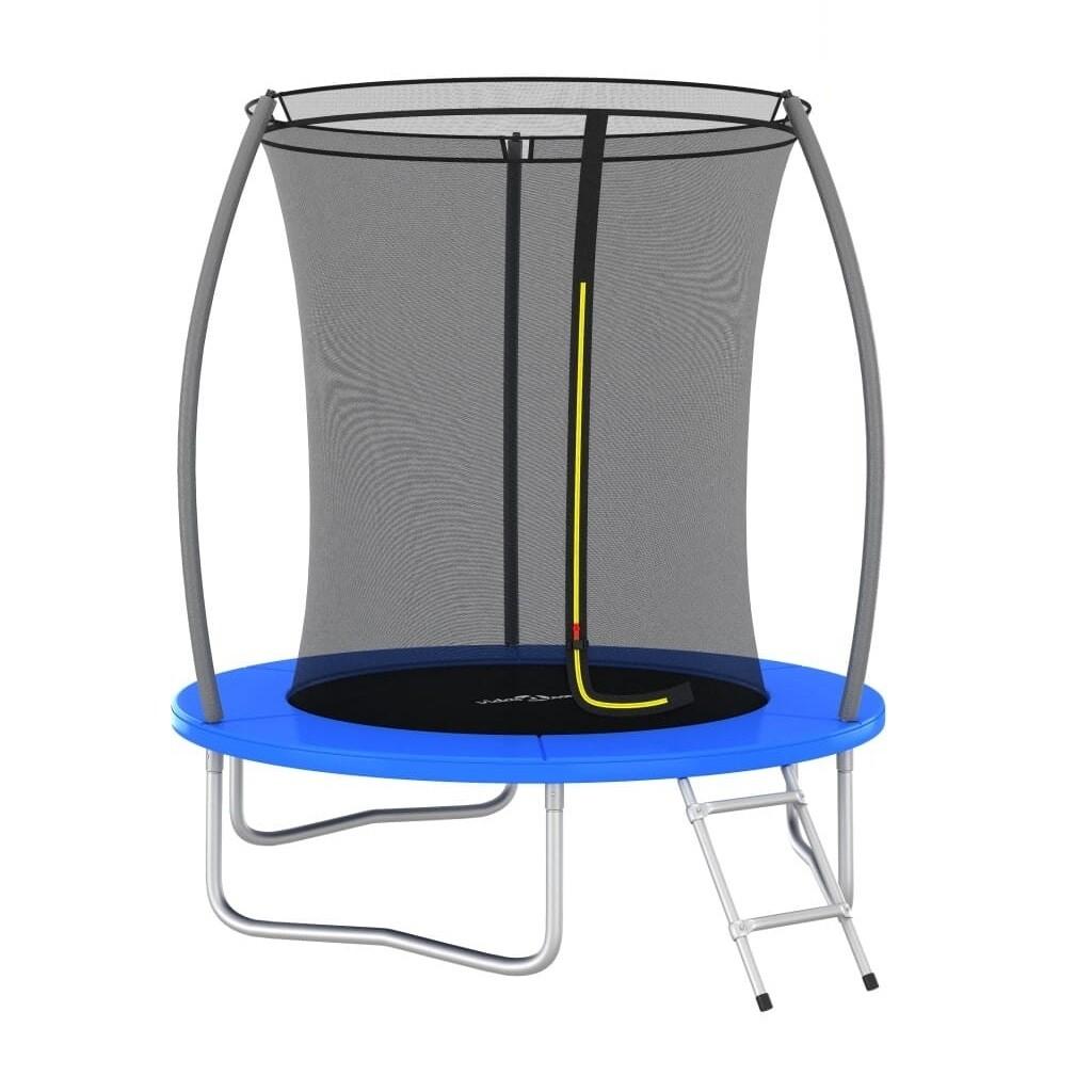 Trampolinsæt 183x52 cm 80 kg rund