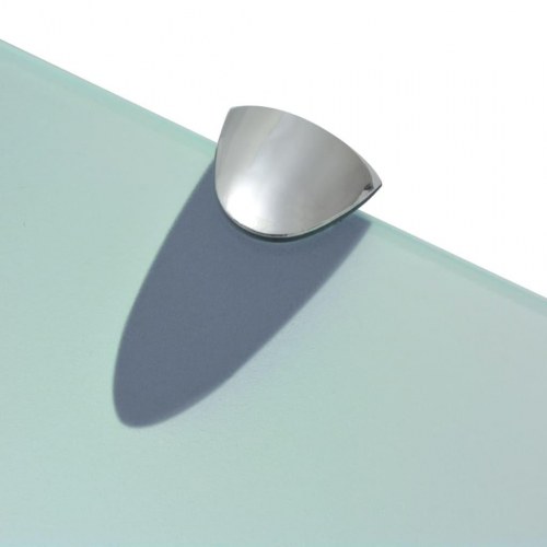 Svævehylder 2 stk. - glas 40 × 20 cm, 8 mm
