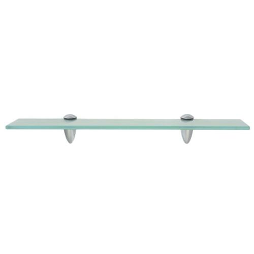 Svævehylde 2 stk. 50 x 20 cm 8 mm glas